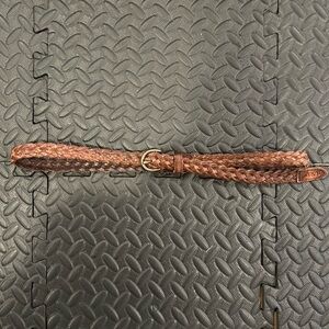 Abercrombie and Fitch braided brown belt